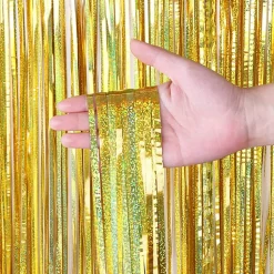 Glitterdraperi Holografisk