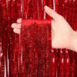 Glitterdraperi Holografisk
