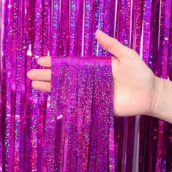 Glitterdraperi Holografisk
