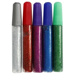 Glitterlim Blandede Farger