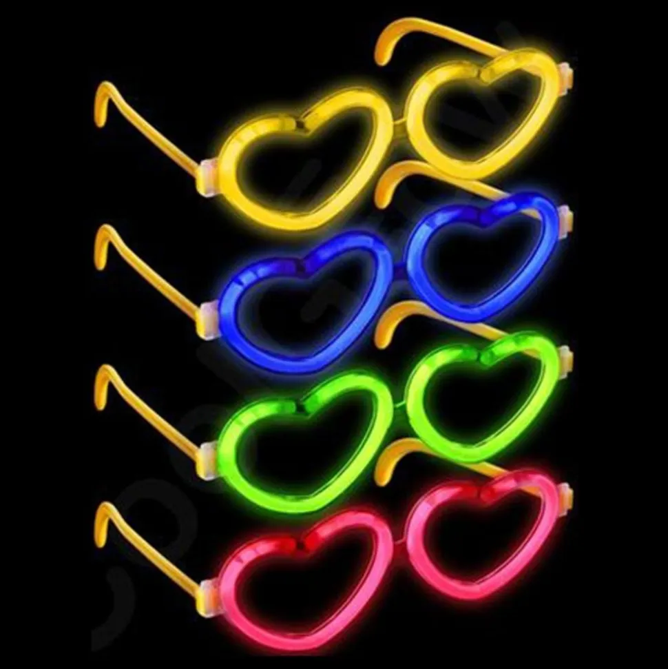 Glowstick-briller Hjerter