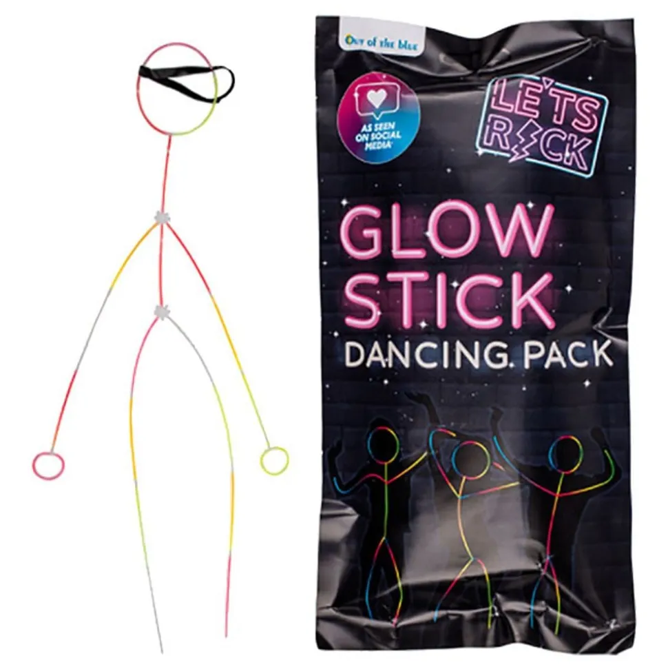 Glowstickfigur for Kropp