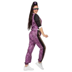 Grilldress Dame Leopard Lilla