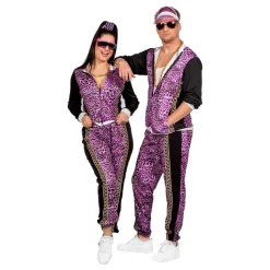 Grilldress Dame Leopard Lilla