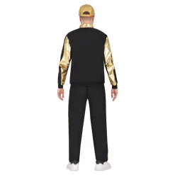 Grilldress Gull/Svart Kostyme