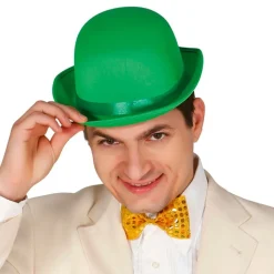 Grønn Bowlerhatt