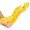 Gule Satenghansker Lange