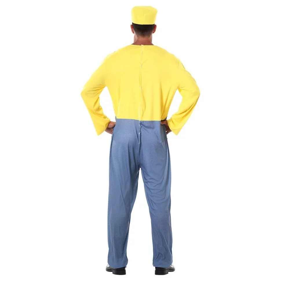Gul Gruvearbeider Kostyme