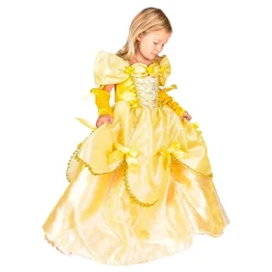 Gul Prinsessekjole Barn Kostyme