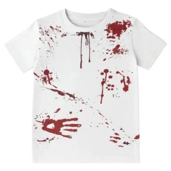 Halloween T-skjorte Bloody Zombie