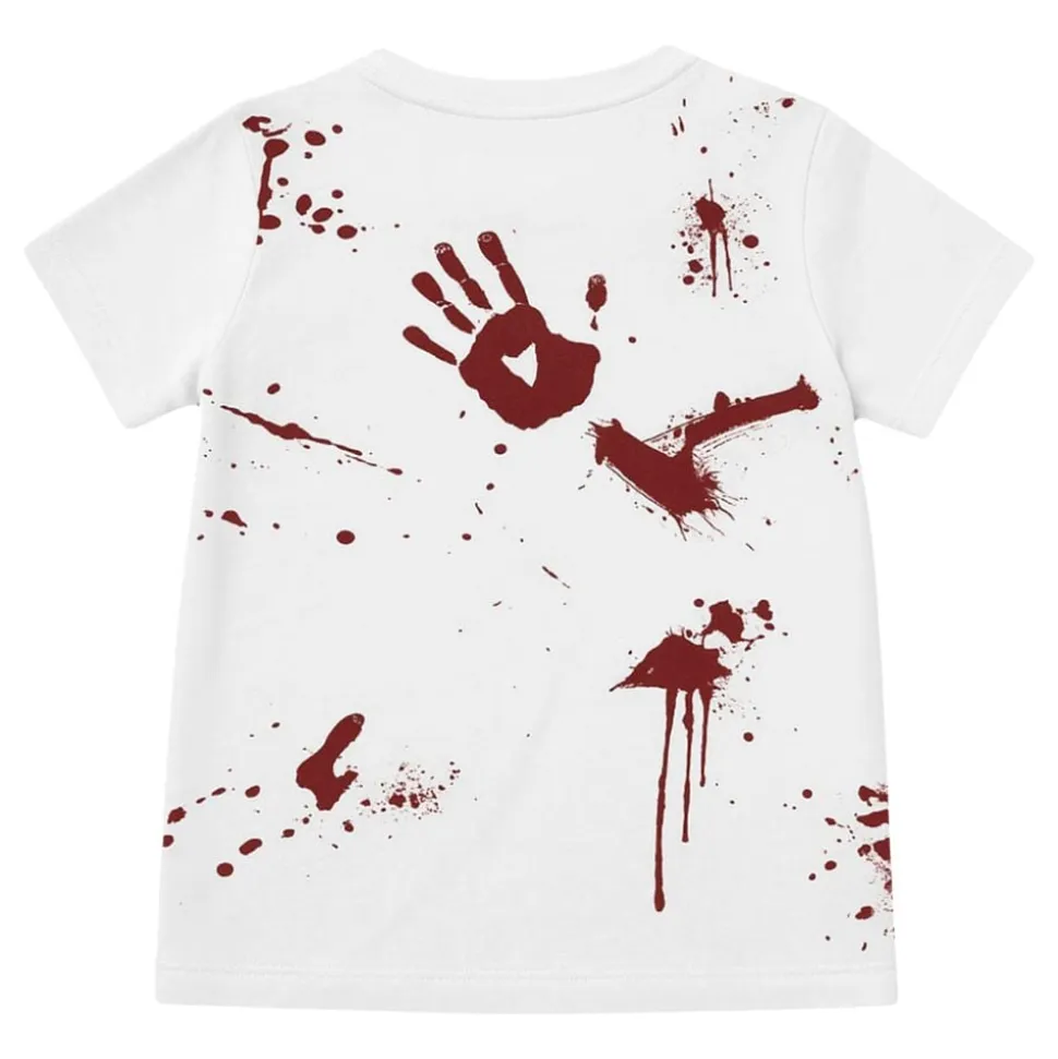 Halloween T-skjorte Bloody Zombie