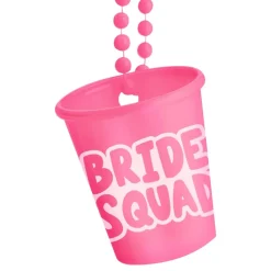 Halskjede med Shotglass Bride Squad