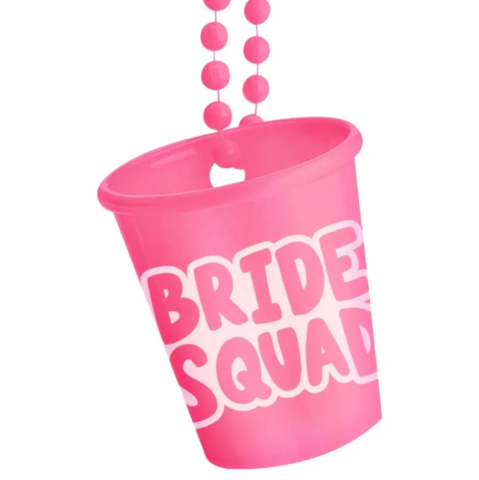Halskjede med Shotglass Bride Squad