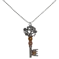 Halskjede Steampunk Nøkkel