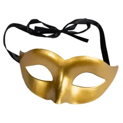 Halvmaske Gull Metallic