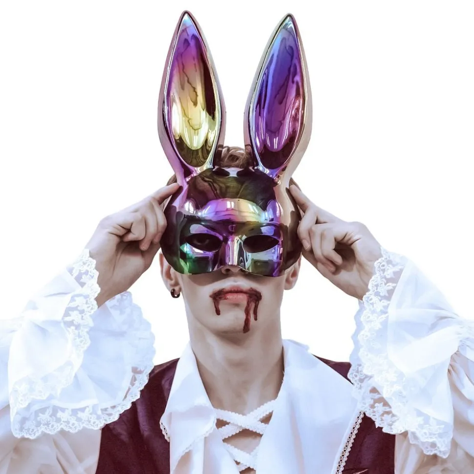 Halvmaske Kanin Iridescent