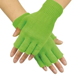 Hansker Fingerløse Neongrønn