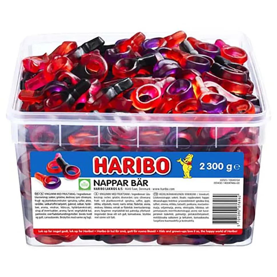 Haribo Nappar Bär (Smokker Bær) Storpakke