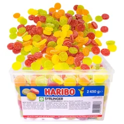 Haribo Syrlinger Løsvekt i Boks