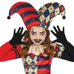 Harlequin Gycklare Barn Kostyme