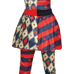 Harlequin Gycklare Barn Kostyme