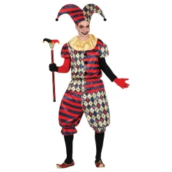 Harlequin Gycklare Kostyme