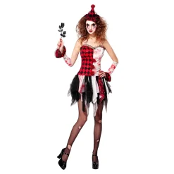 Harlequin Halloween Kostyme