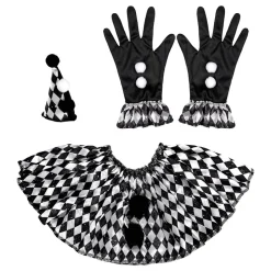 Harlequin Svart/Hvit Tilbehørssett
