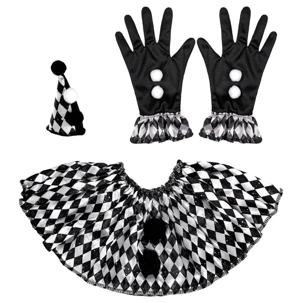 Harlequin Svart/Hvit Tilbehørssett