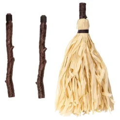 Heksekvast Brun av Plast