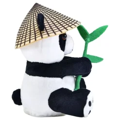 Herme-dyr Panda med Bambus
