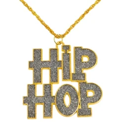 Hip Hop Smykke Gull