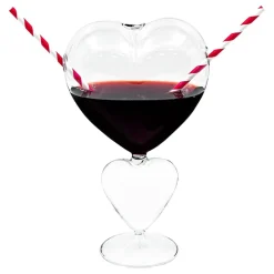 Hjerteformet Glass