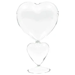 Hjerteformet Glass