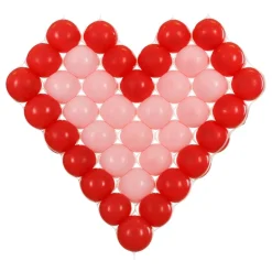 Hjerteformet nett for ballonger