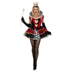 Hjerter Dame Deluxe Kostyme