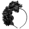 Hodebøyle med Svarte Blomster
