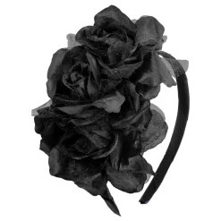 Hodebøyle med Svarte Blomster