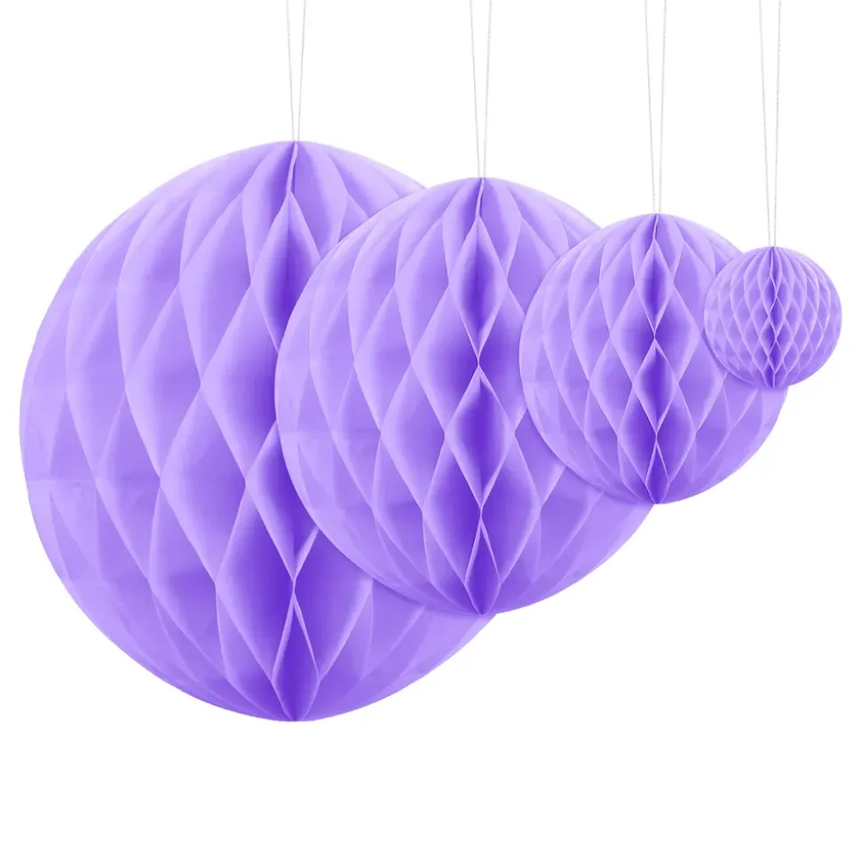 Honeycomb Lilla Hengende Dekorasjon