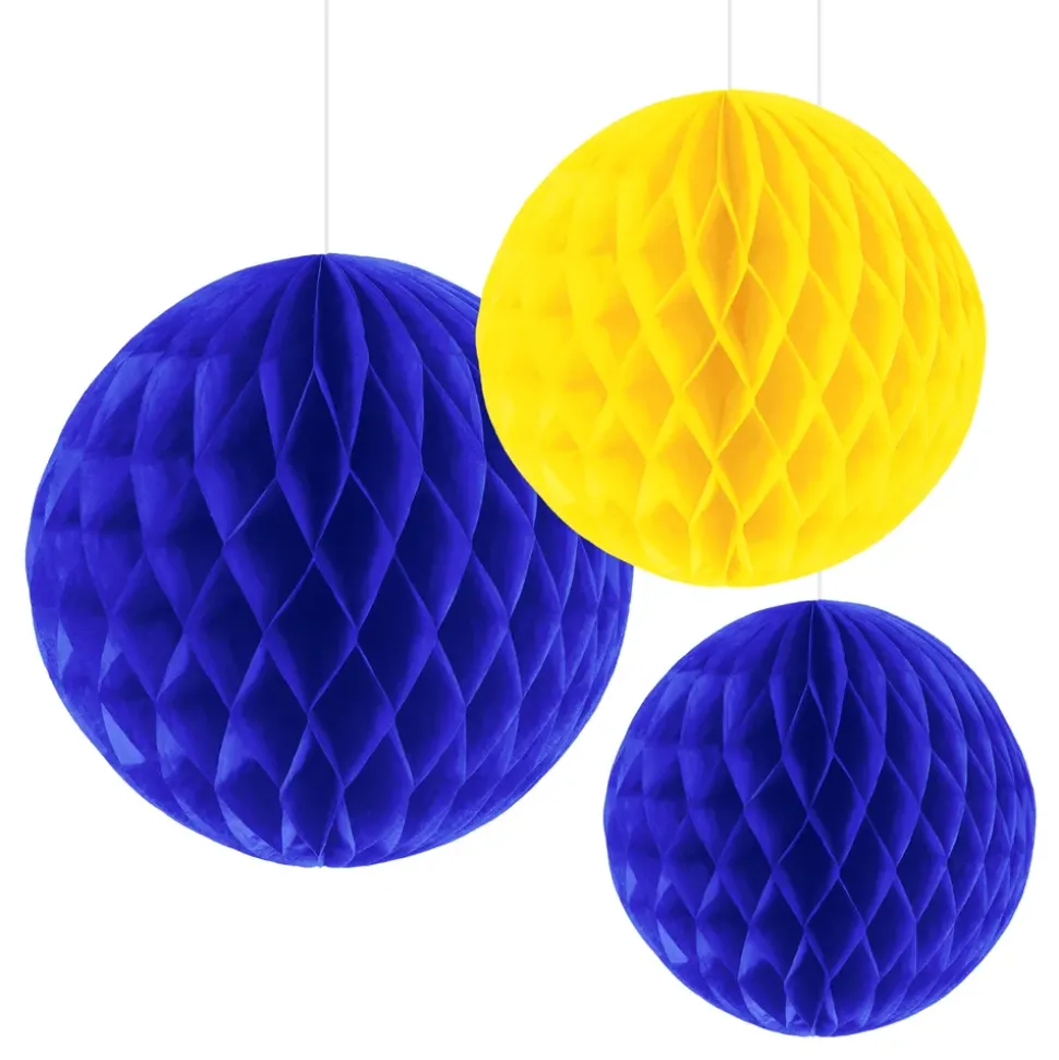 Honeycombs Blå/Gul