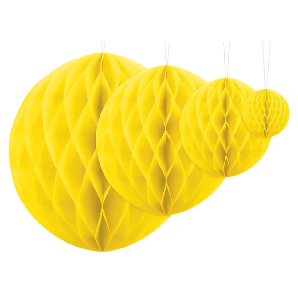 Honeycombs Gul Hengende Dekorasjon