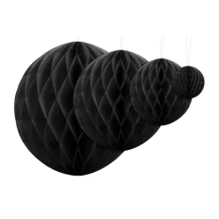 Honeycombs svart hengende dekorasjon