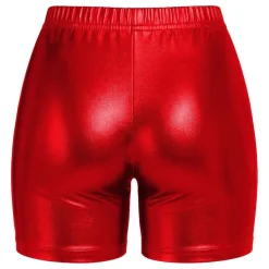 Hotpants Rød Metallic