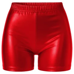Hotpants Rød Metallic
