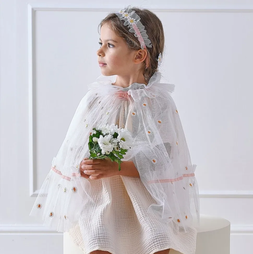 Hårbånd Blomster med Tyll for Barn