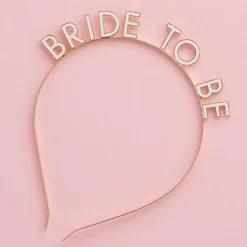 Hårbøyle Bride to Be i metall