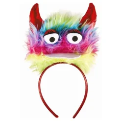 Hårbøyle Fluffy Monster med Horn