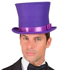 Høy hatt Lilla