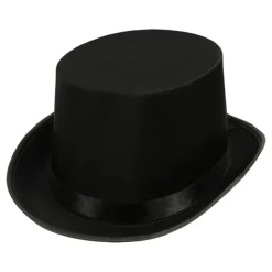 Høy Hatt Svart