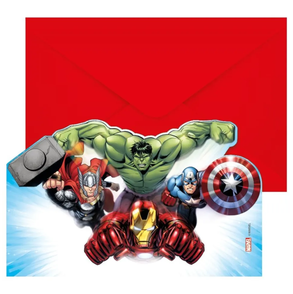 Innbydelseskort Avengers Infinity Stones